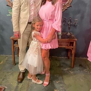 Gianni Bini fit and flare rope belt swing dress.